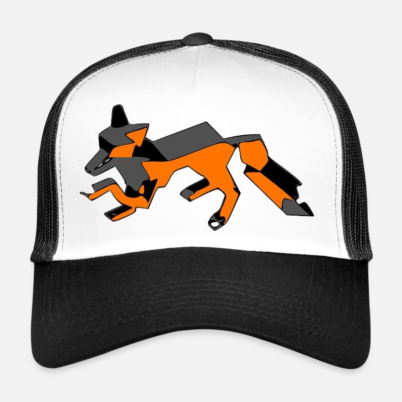 The isometric fox Trucker Cap
