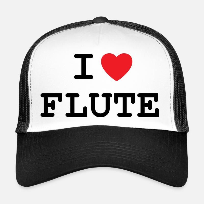J’aime la flûte / flûtes Casquette trucker 