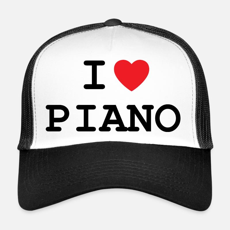 J’adore le piano Casquette trucker 
