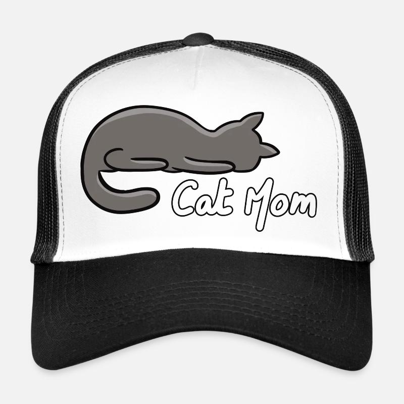 Cat mom Casquette trucker 