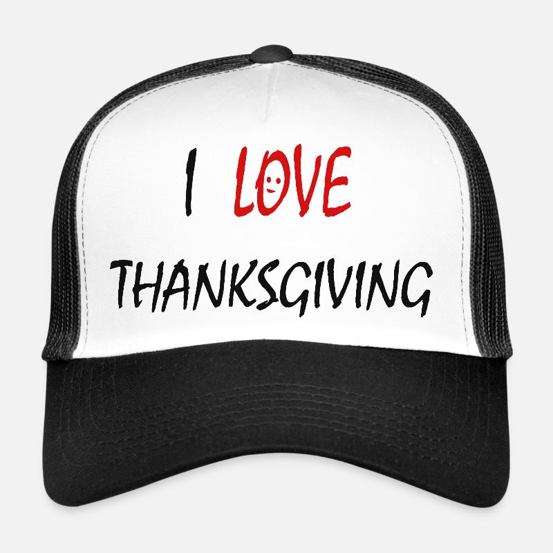 Ich liebe Thanksgiving Trucker Cap