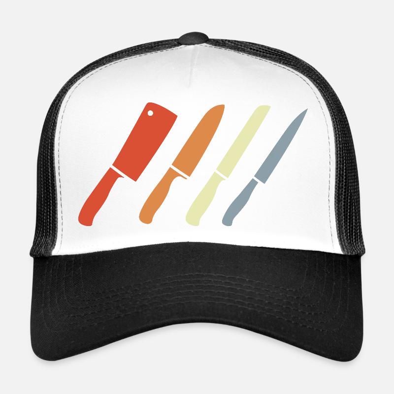 Retro Messer Set Trucker Cap