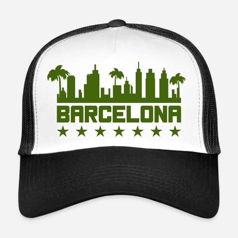 Ville de Barcelone Casquette trucker 