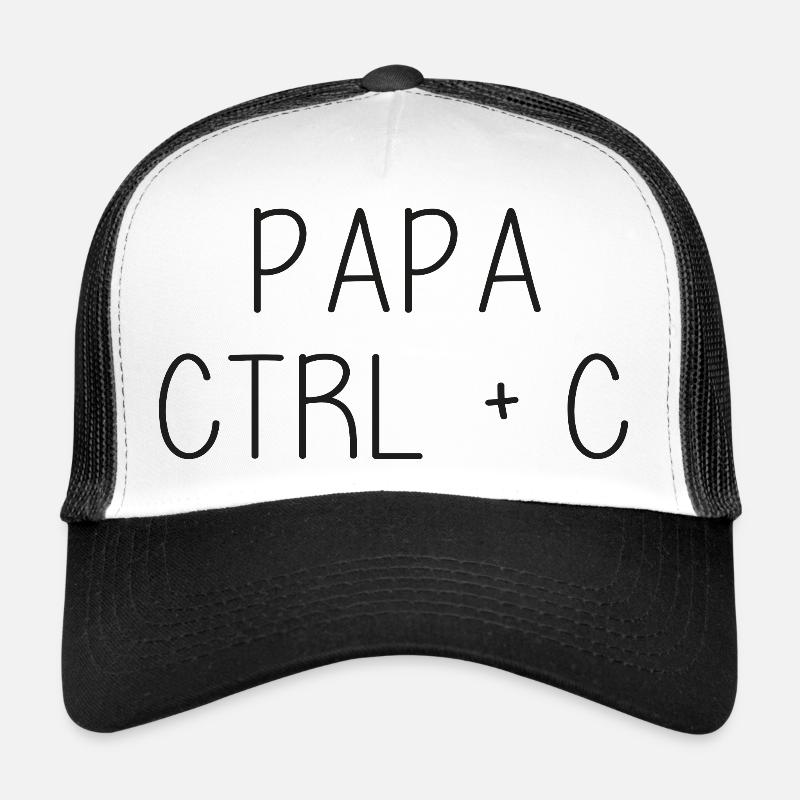 Dad Ctrl + C - Father Trucker Cap