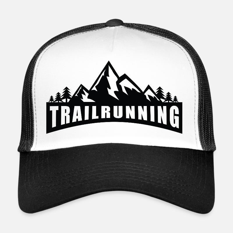Trail Running Sports Trucker Cap