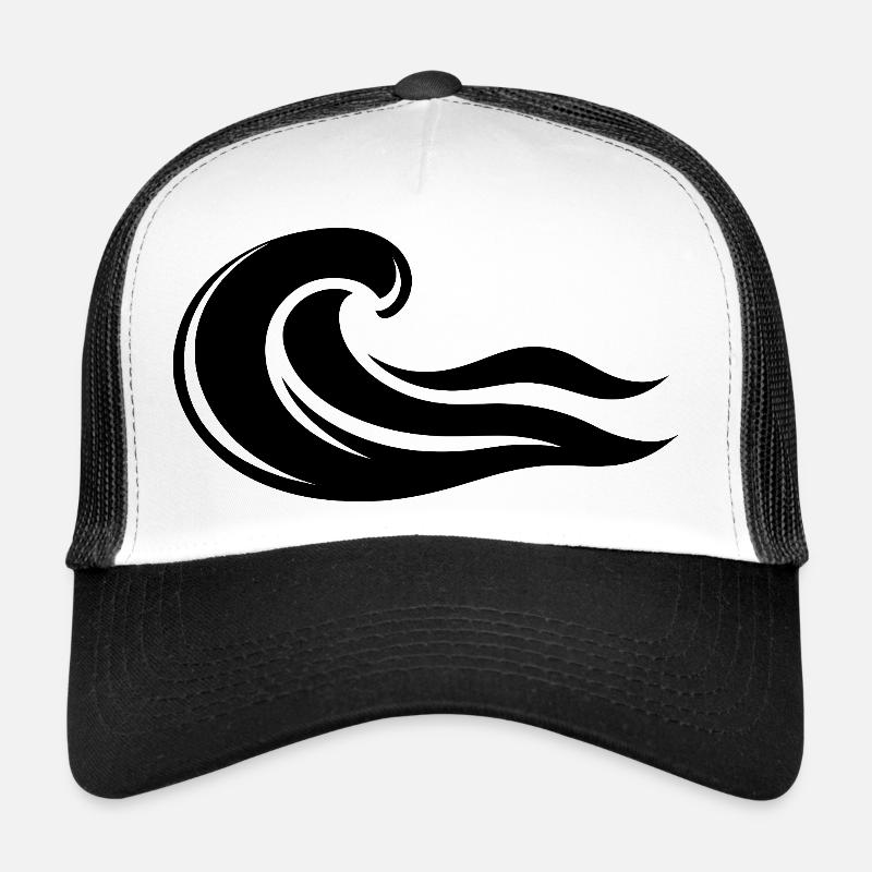 Découvrez la puissance de la vague ! Casquette trucker 