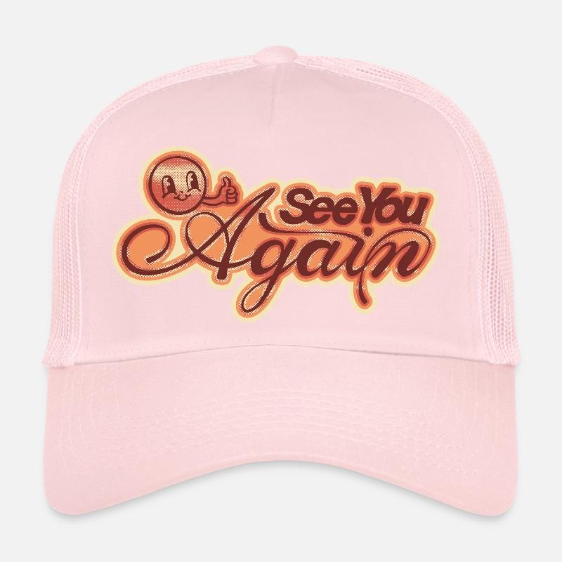 À bientôt Lettrage Casquette trucker 