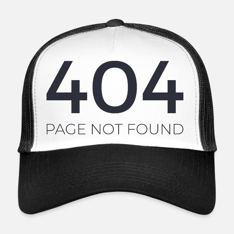 Fehler 404 Trucker Cap