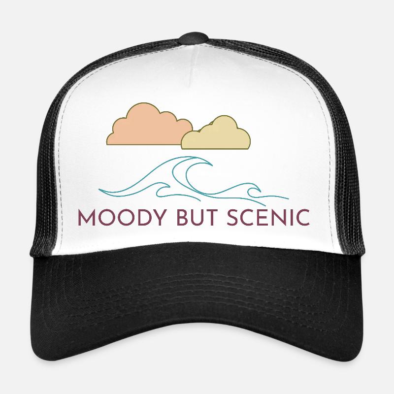Moody Stormy Waves Naturdesign Trucker Cap