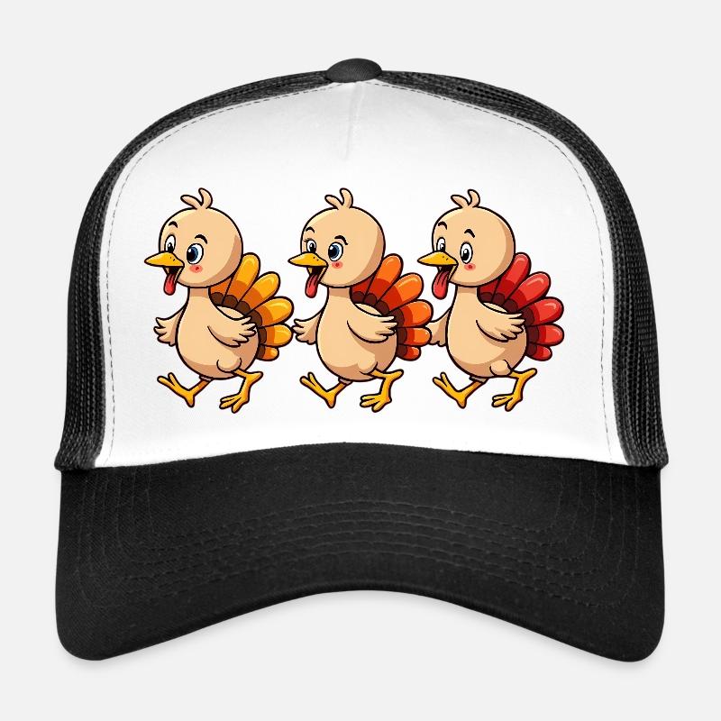 Bébé dinde de Thanksgiving Casquette trucker 