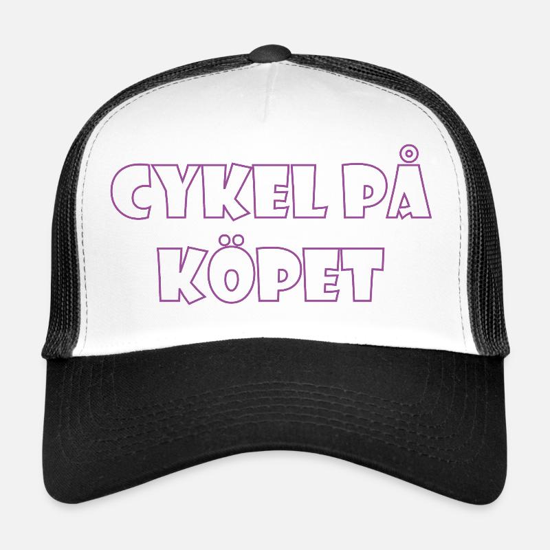 Bicycle in the Bargain – Text Design Trucker Cap