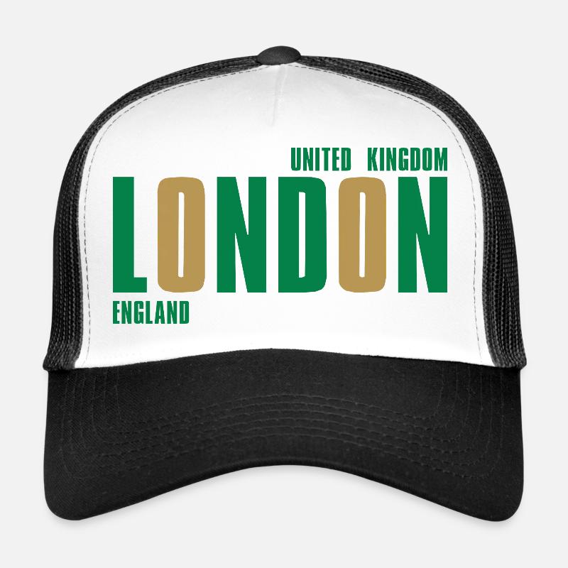 Londres – Angleterre Lyric Design Casquette trucker 