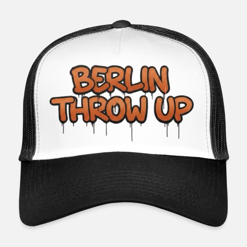 Berlin Throw Up Graffiti Trucker Cap