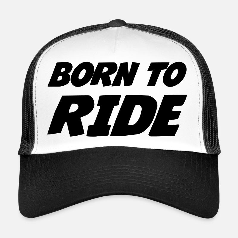 Né pour monter à cheval : le design sauvage Casquette trucker 
