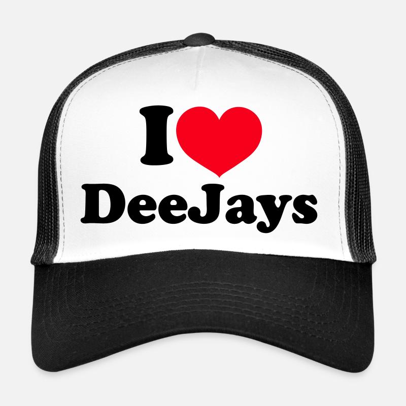 I Love DeeJays Trucker Cap