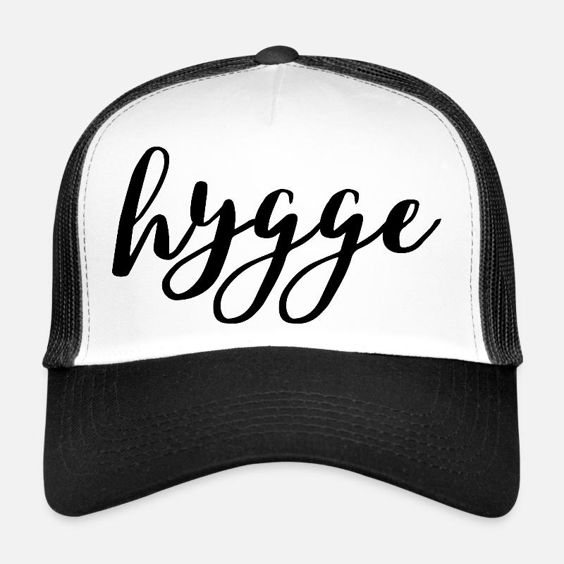 hygge_black Trucker Cap