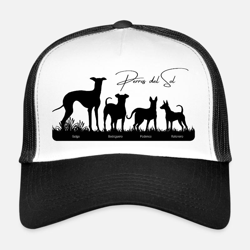 Perros del Sol 4 perros Trucker Cap