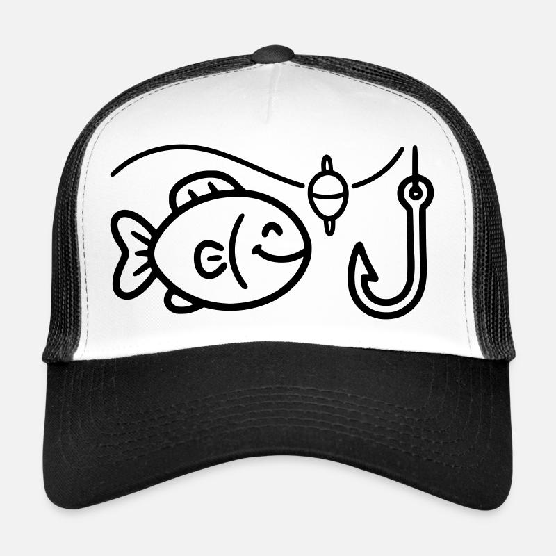 Club de pêche au poisson drôle de pêche Casquette trucker 