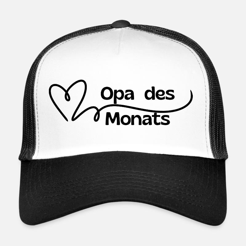 Opa des Monats Herz Trucker Cap