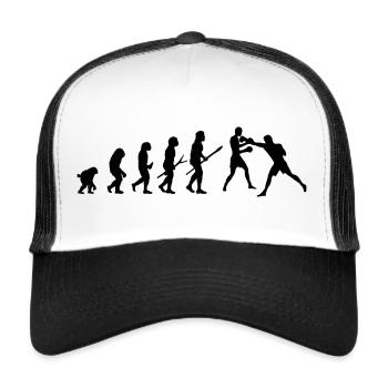 Sport Boxing Evolution Prehistory - Trucker Cap - white/black - Front
