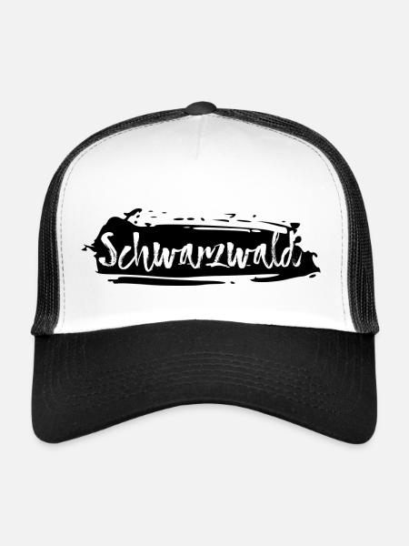 Schwarzwald - Trucker Cap - Weiß/Schwarz