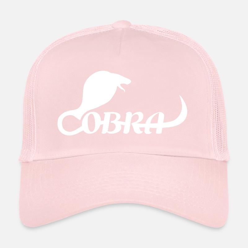 Serpent de serpent Cobra Casquette trucker 