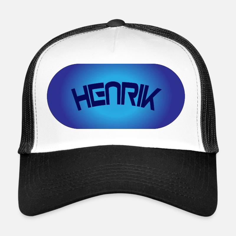 Henrik First Name Trucker Cap