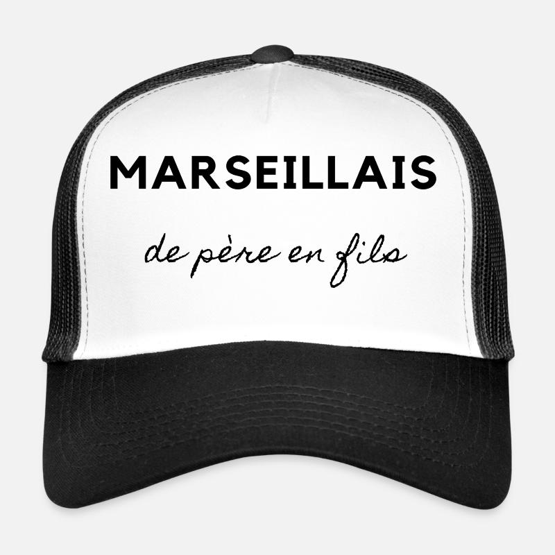 Marseillais Casquette trucker 