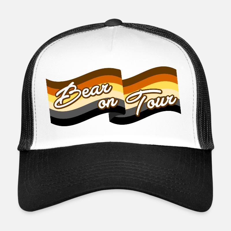 Bear on Tour Flag Casquette trucker 