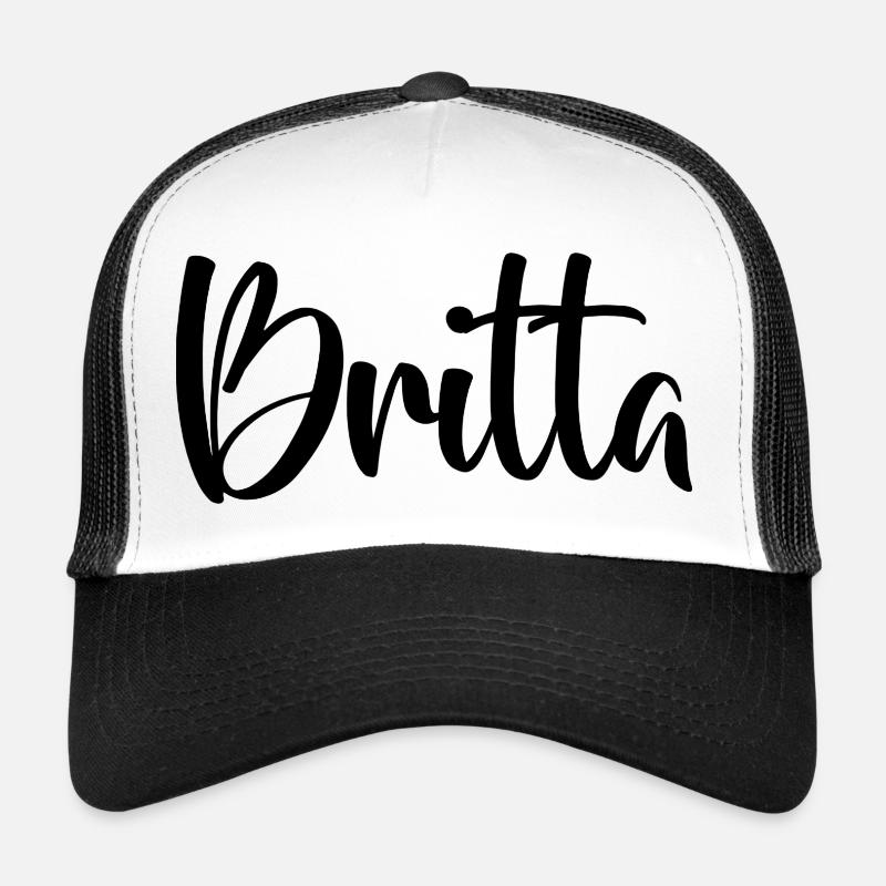 Prénom - Britta Casquette trucker 