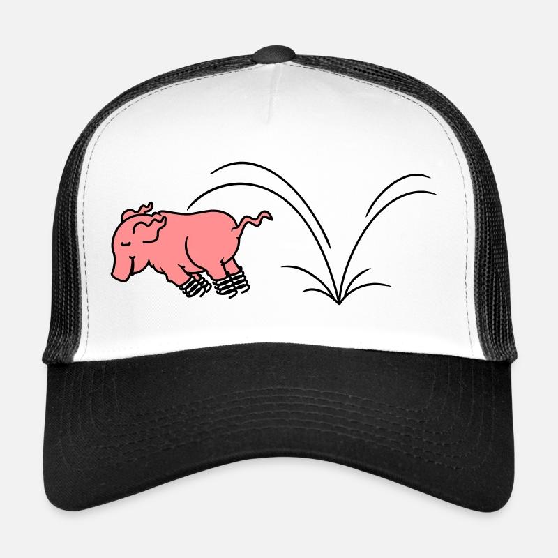 Spring Piggy / Piglet Hopper (2c) Casquette trucker 
