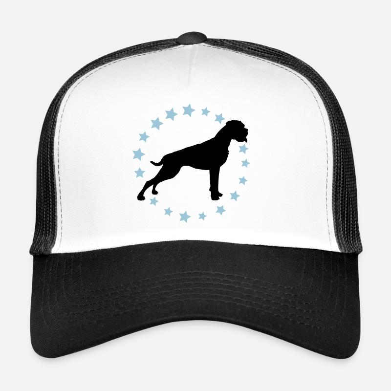Couleur Boxer Zodiac 2 - Casquette trucker  - blanc/noir