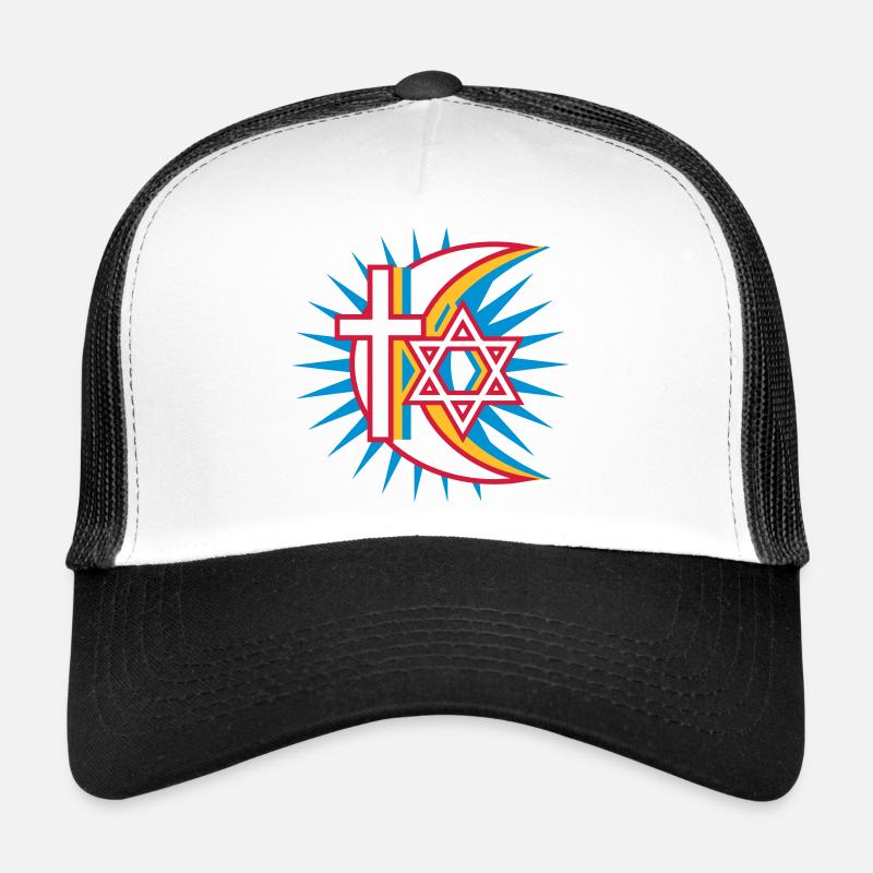 trois religions Casquette trucker 
