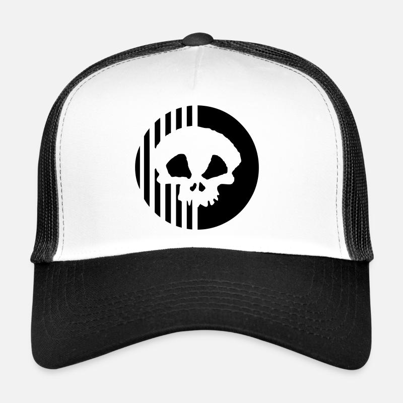Totenkopf (tête de mort) 02 Casquette trucker 