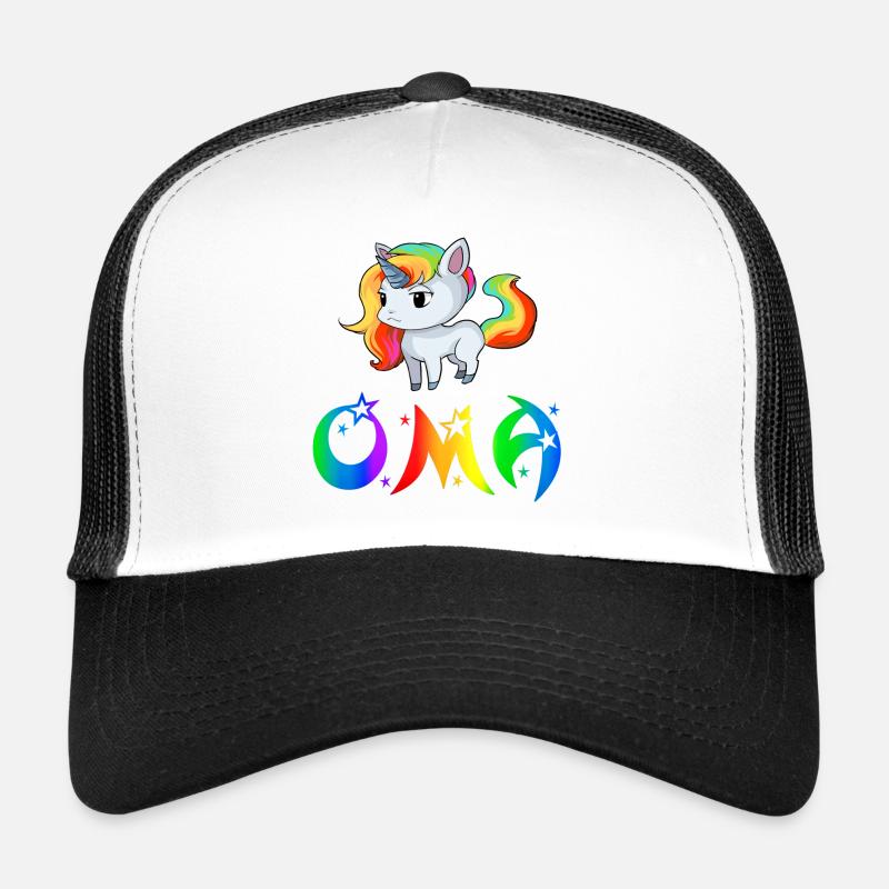Unicorn granny Trucker Cap