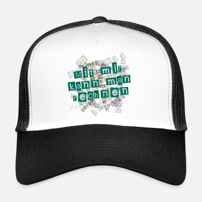 Mit mir kann man rechnen Trucker Cap