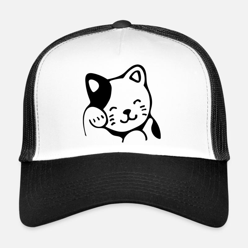 Chat Casquette trucker 