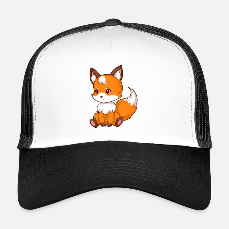 Cute sitting fox Trucker Cap