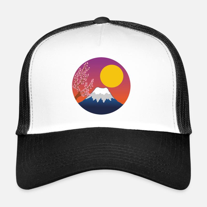 Mont Fuji manga Casquette trucker 
