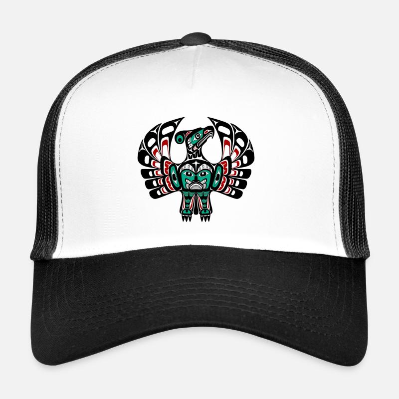 Northwest Pacific coast Haida art Thunderbird Trucker Cap