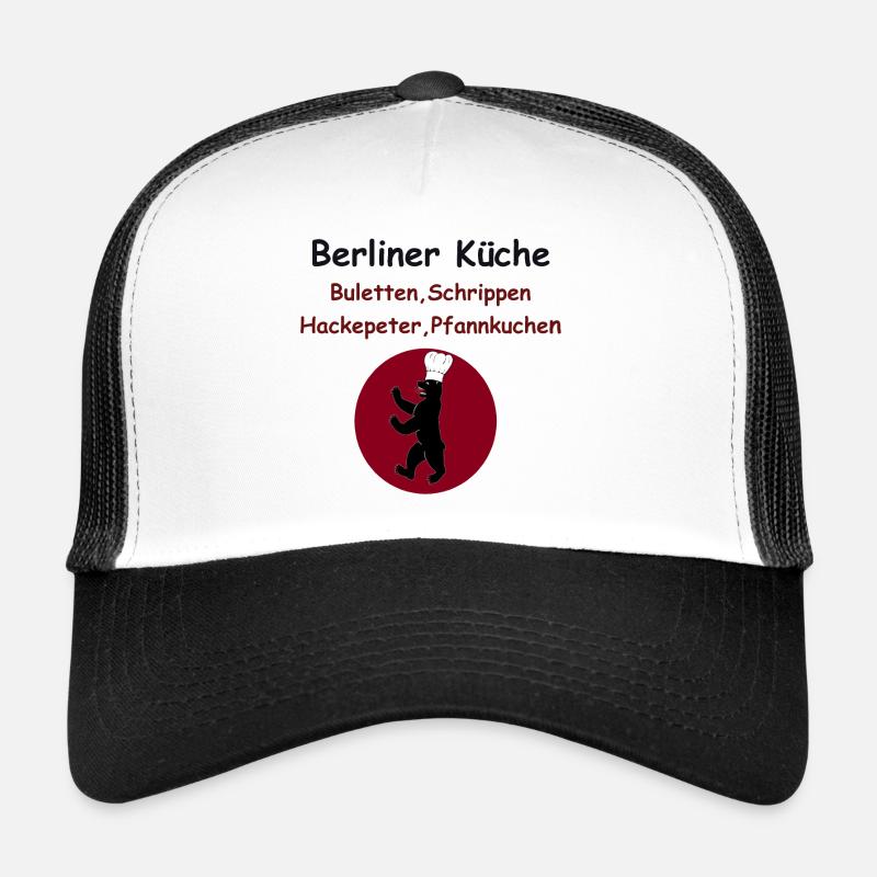 Berlin cuisine, recipe DDR, Berlin sayings typical Trucker Cap
