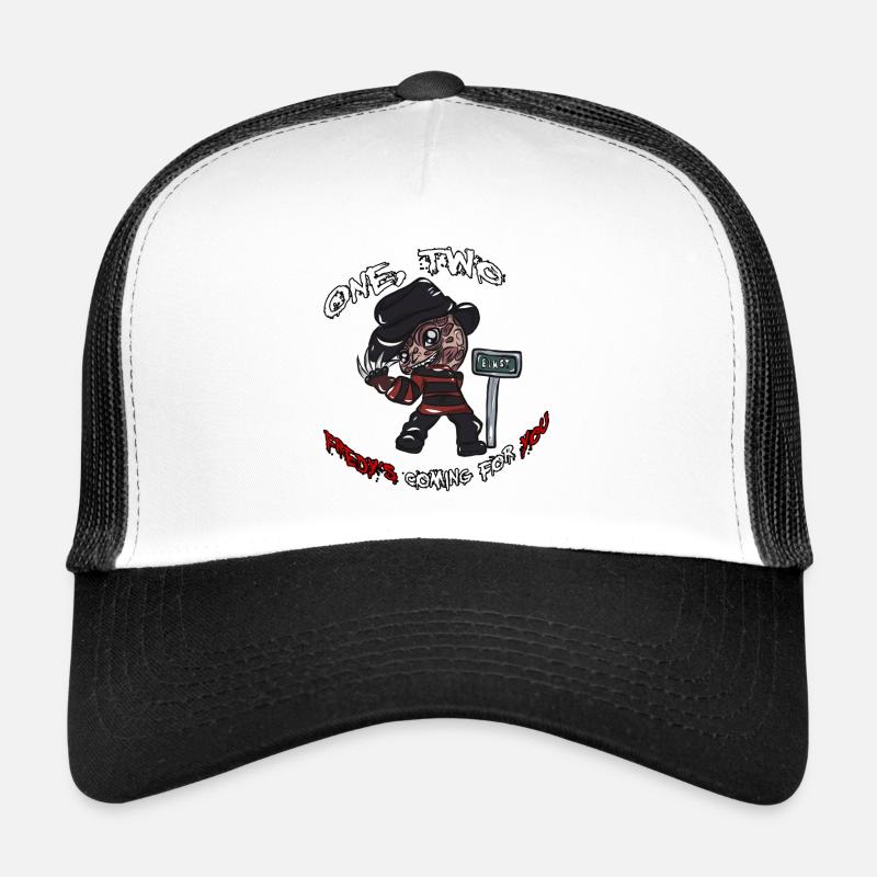 Le cadeau d'Halloween de Freddy Casquette trucker 