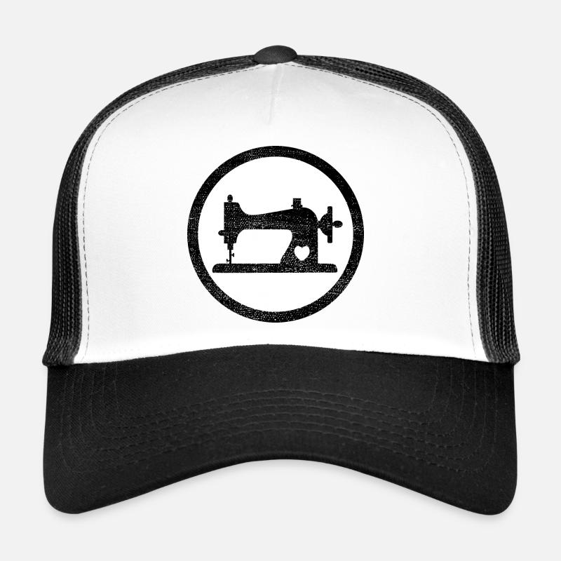 sewing machine1 schwarz Trucker Cap