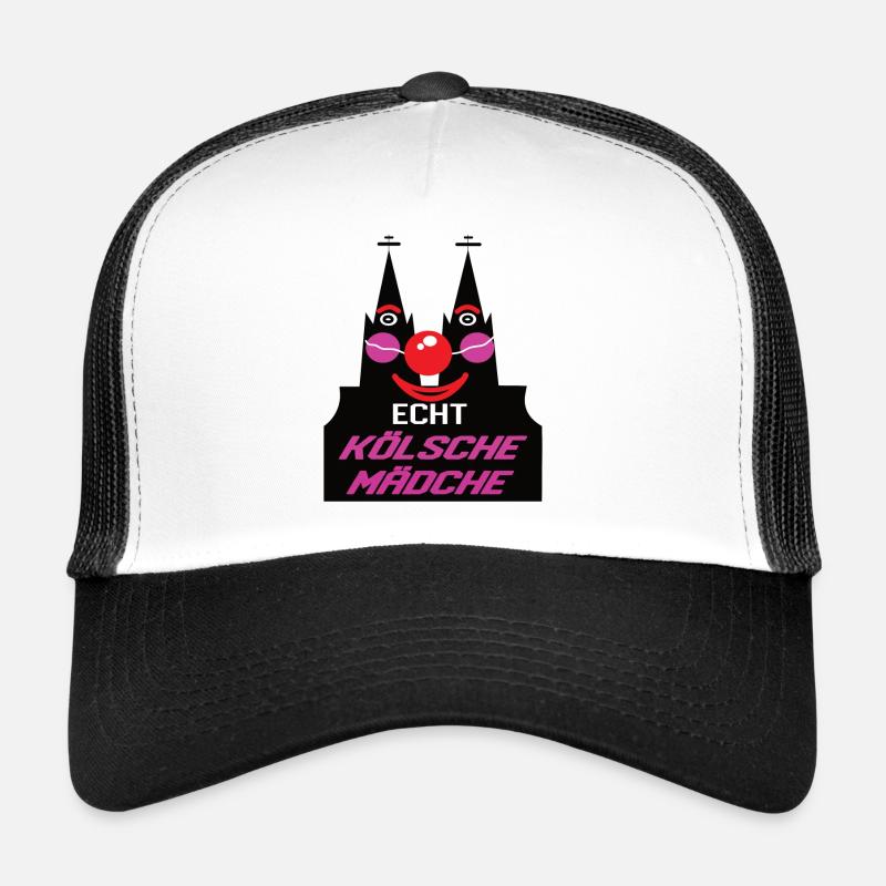 Kölner Karneval Alaaf Echt koelsche Maedche Trucker Cap