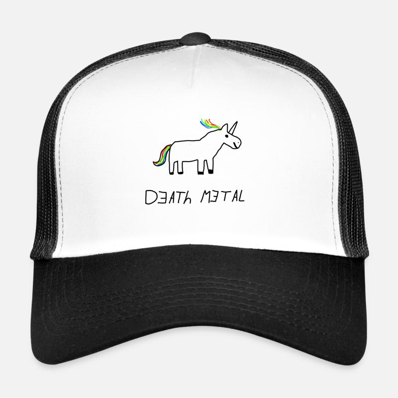 Licorne de Death Metal Casquette trucker 