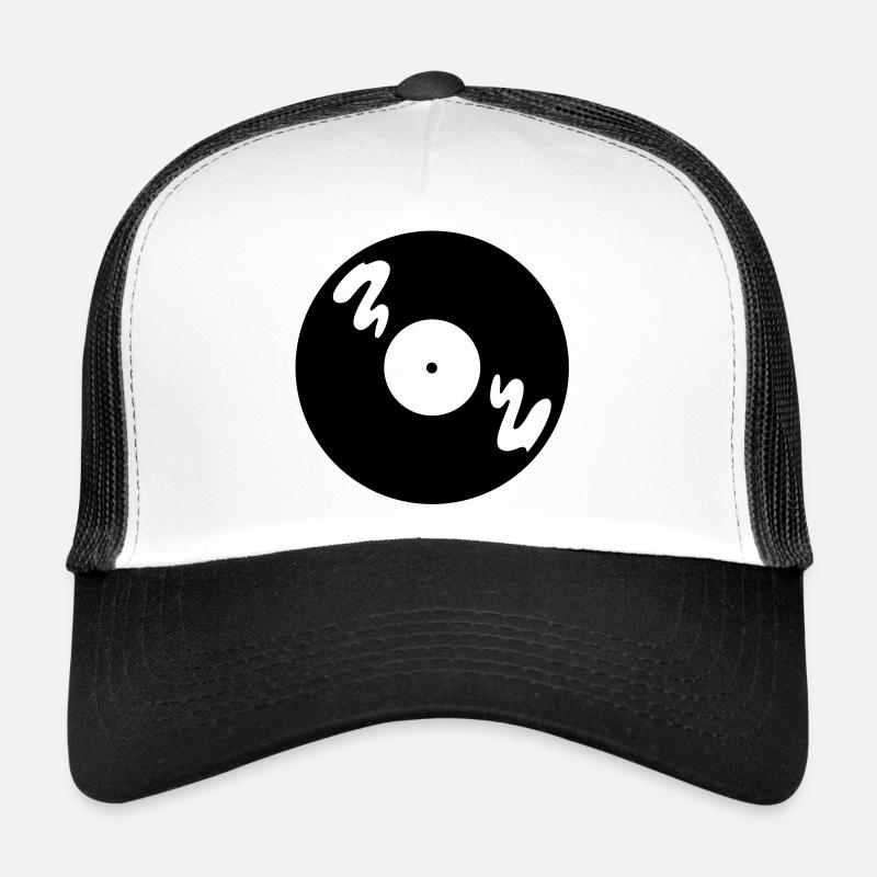 Music Record Trucker Cap
