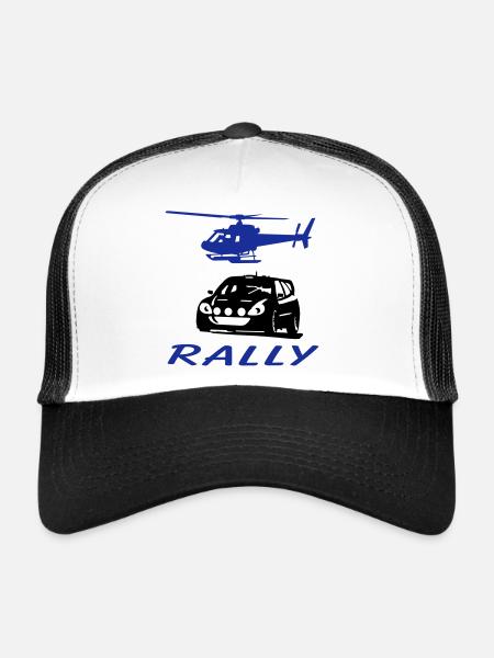 rally_1 - Trucker Cap - white/black - Front
