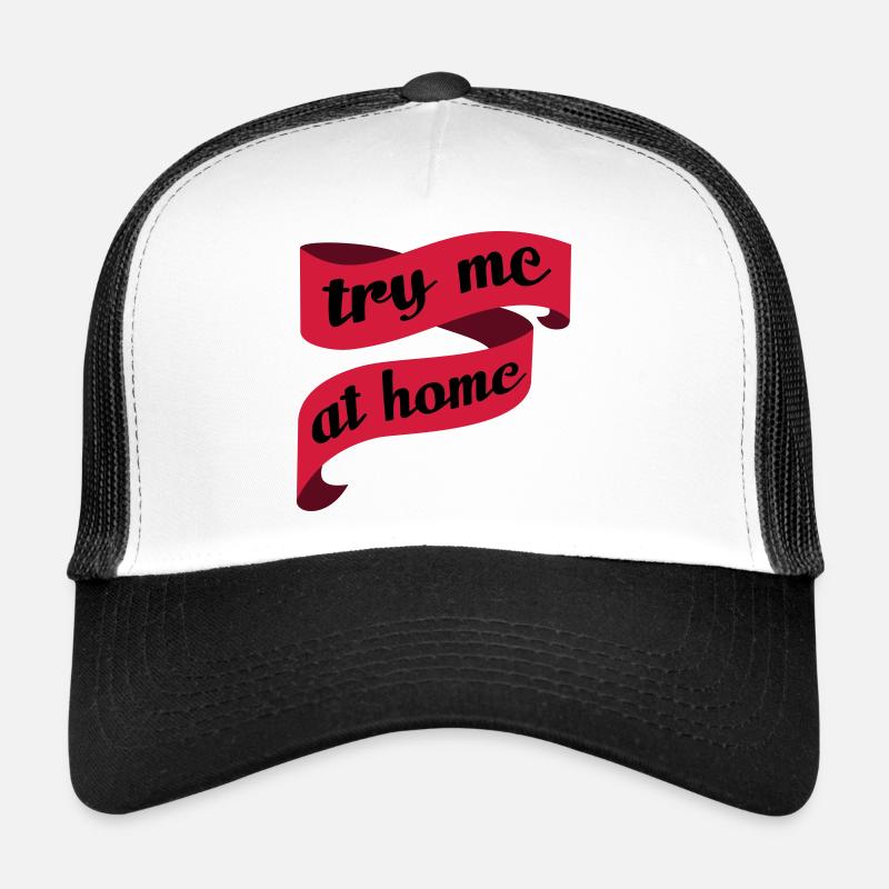 Single, engagement and wedding - try me at home 3c Trucker Cap