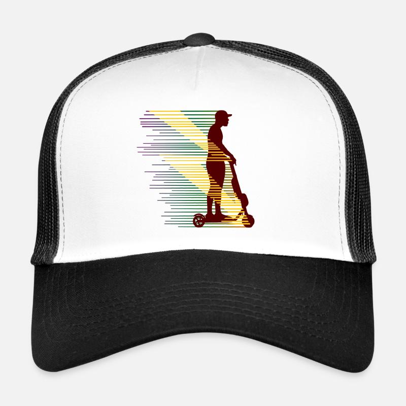 Electricscooter E-Roller Cityroller idée cadeau b Casquette trucker 