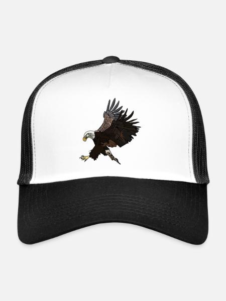 Eagle Eagle - Trucker Cap - white/black - Front